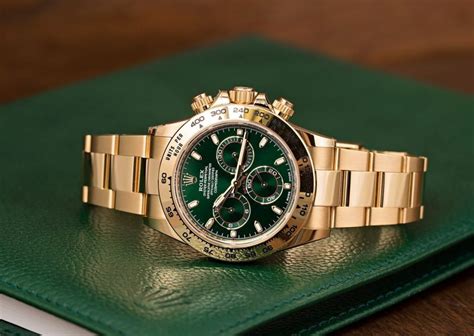 rolex green red|gold rolex with green face.